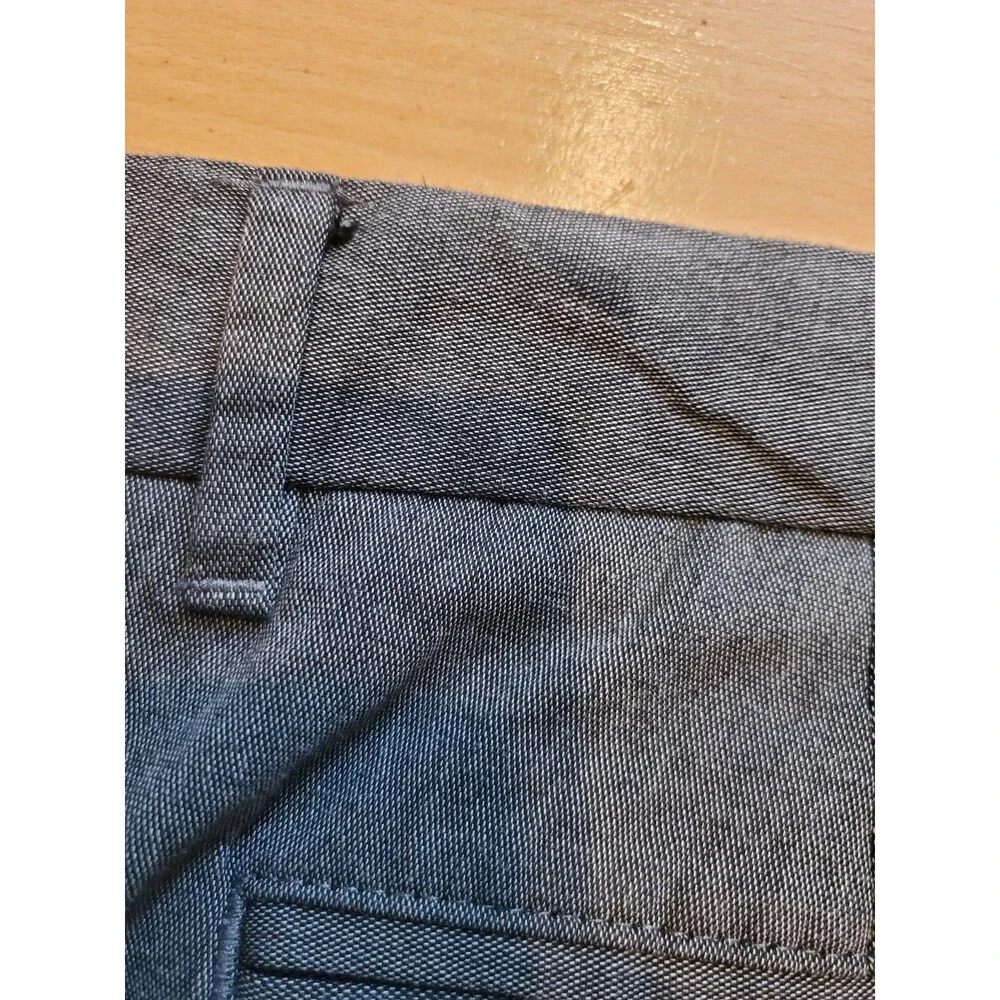 Bonobos Thursday Pants Men 38x32 Gray Stretch Weekday Warrior Chino Trousers